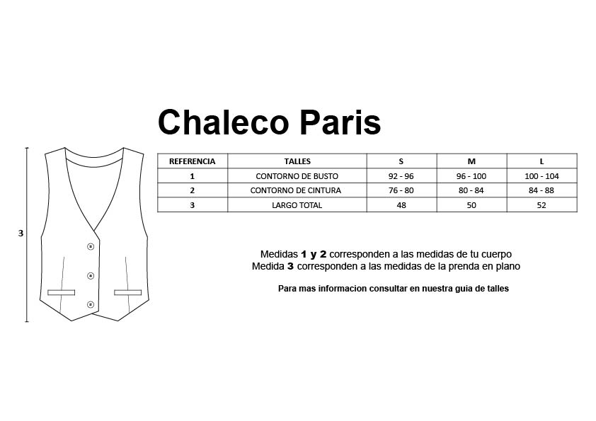 Chaleco Paris